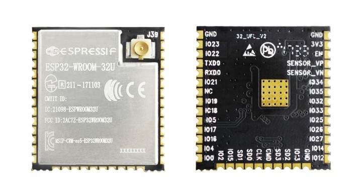 ESP32 WROOM-32 MCU Module – QuartzComponents